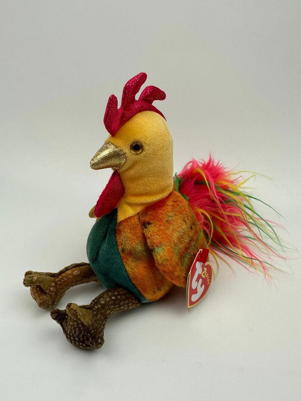 Ty Beanie Baby “Rooster” the Zodiac Rooster (6 inch)